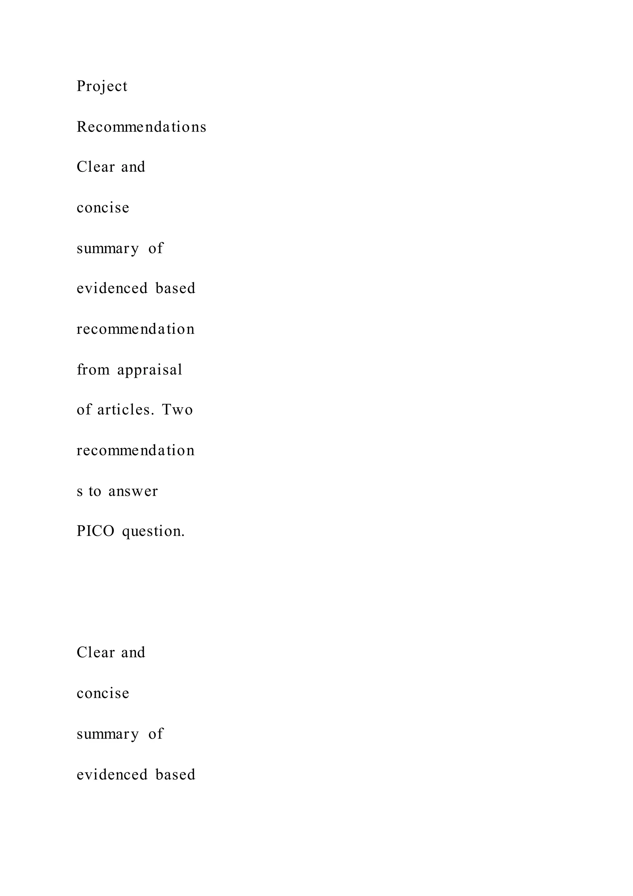 Evidence Based Practice Poster Presenter Docx