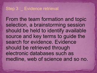 Evidence based practice power | PPTX
