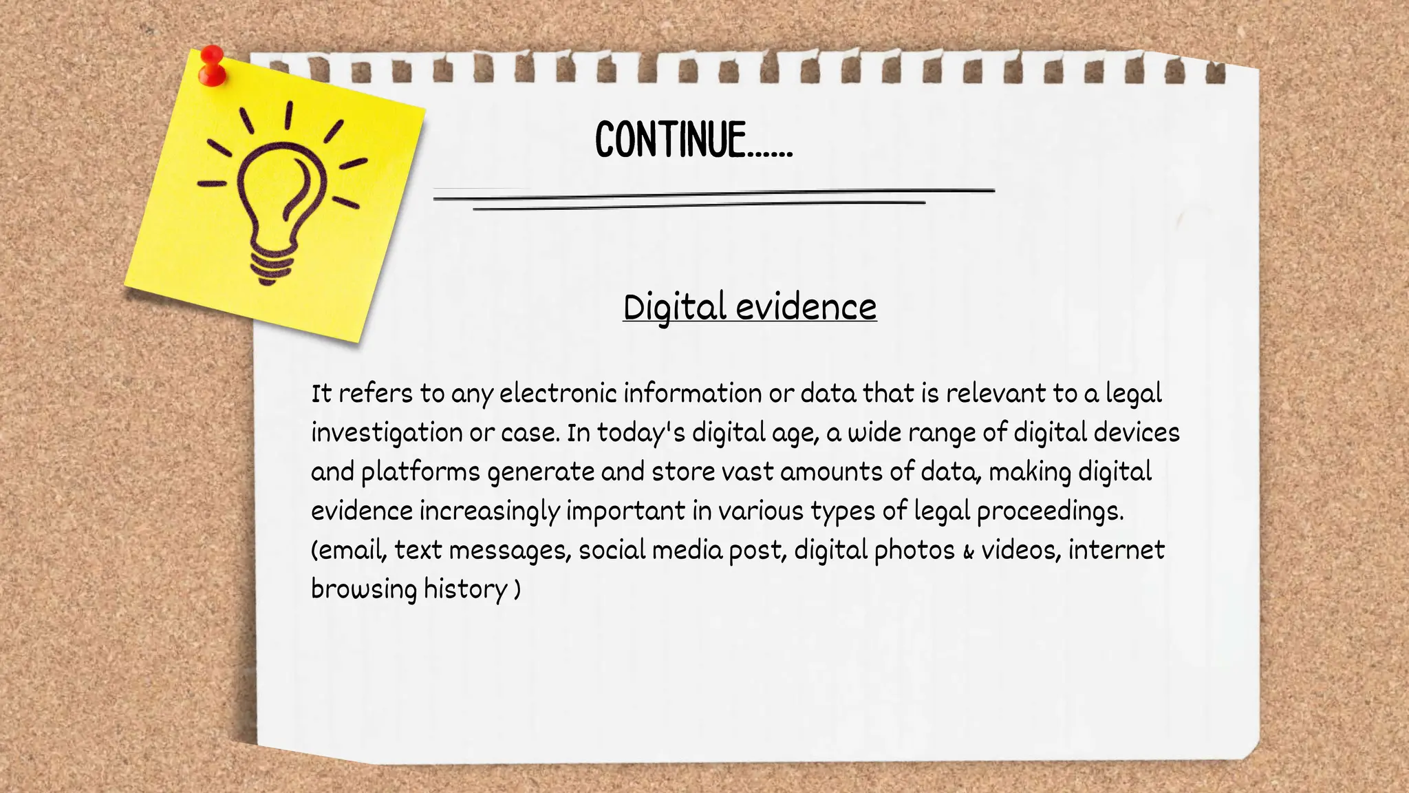 Evidence collection & Preservation .pptx