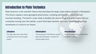 Evidence for plate tectonics grade 9 report | PDF