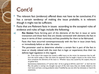 evidence law of ethiopian power point presentations | PPTX