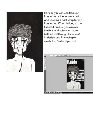 Evidence of original photography art and manipulation