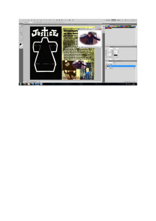 Evidence of original photography art and manipulation