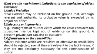 Criminal Evidence Overview Rules of Procedure | PPT