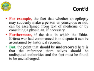 law of evidencee (Addis ababa, ethiopia) | PDF