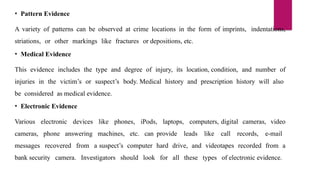 EVIDENCE PRESERVATON CHAPTER 3 IN FORENSIC NURSING | PPTX