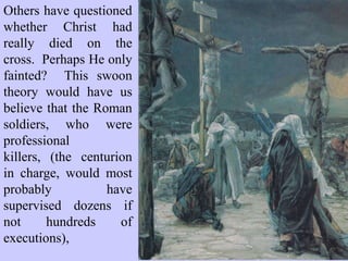 What possible
motivation could
they have had, even
had they possessed
the ability to
overcome the
military, political
and logistical
obstacles?
They had nothing to
gain and everything
to lose.
 