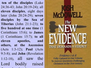 However, this theory is also impossible, as the tomb was not
in a cemetery, but in a garden privately owned by Joseph of
Arimathea. There was no other tomb in that garden.
 