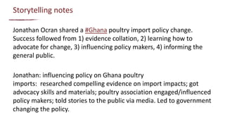 From evidence to actions: How can we use evidence to better inform investment and policy priorities for the livestock sector