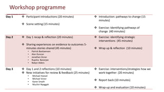 From evidence to actions: How can we use evidence to better inform investment and policy priorities for the livestock sector