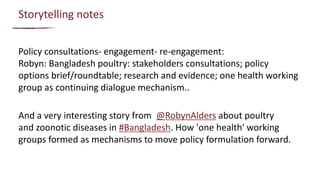 From evidence to actions: How can we use evidence to better inform investment and policy priorities for the livestock sector
