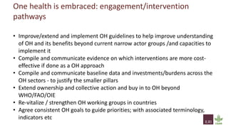 From evidence to actions: How can we use evidence to better inform investment and policy priorities for the livestock sector
