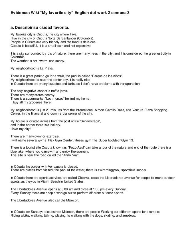 Texto En Ingles De Mi Pelicula Favorita
