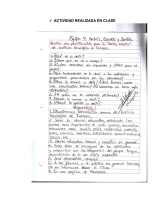  ACTIVIDAD REALIZADA EN CLASE