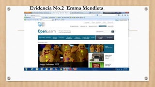 Evidencia No.2 Emma Mendieta

 
