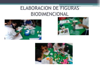 ELABORACION DE FIGURAS 
BIODIMENCIONAL 
 