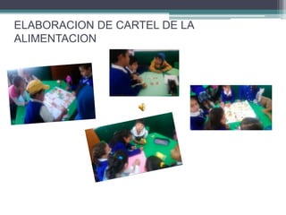 ELABORACION DE CARTEL DE LA 
ALIMENTACION 
 