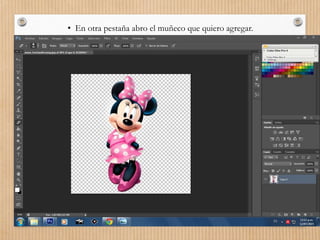 • En otra pestaña abro el muñeco que quiero agregar.