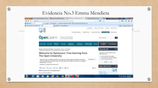 Evidencia No.3 Emma Mendieta

 