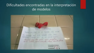 Dificultades encontradas en la interpretación
de modelos
 