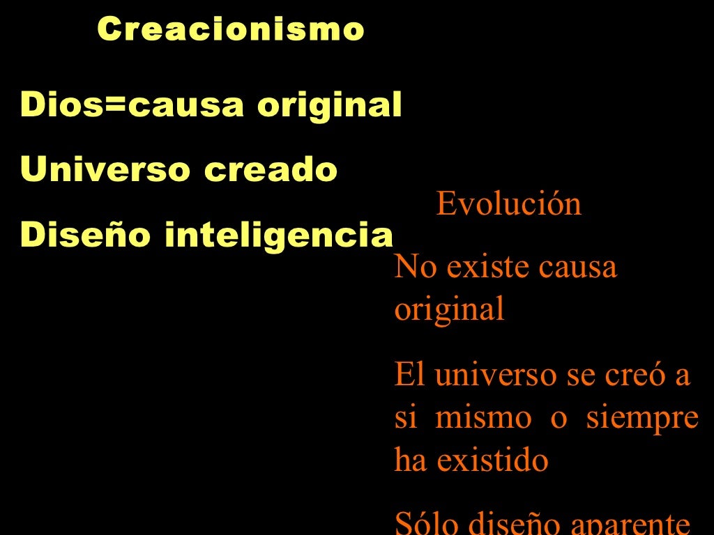 Quienes Estaban A Favor De La Teoria Creacionista