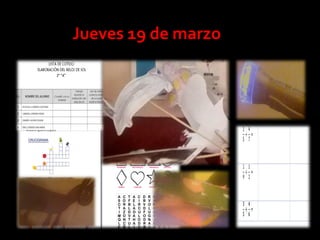 Jueves 19 de marzo
 