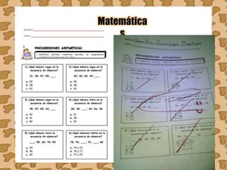 Matemática
s
 