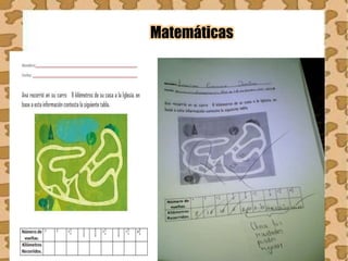 Matemáticas
 
