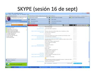 SKYPE (sesión 16 de sept)