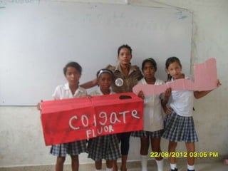 Evidencias programa salud oral colgate.