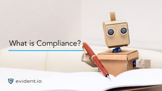Copyright © 2016
What is Compliance?
 