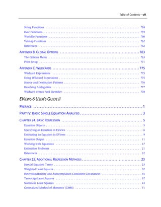 E views 6 users guide i | PDF