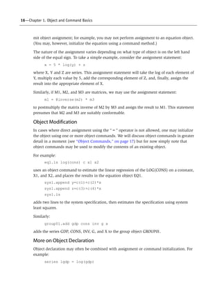 E views 9 command ref | PDF