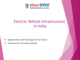 Electric Vehicle Infrastructure in India: Opportunities and Challenges ...