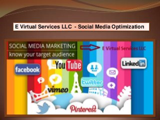 E Virtual Services LLC - Social Media Optimization
 