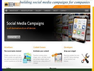building social media campaigns for companies 