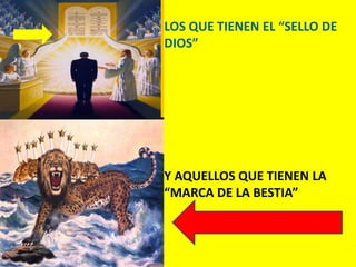 LOS QUE TIENEN EL “SELLO DE DIOS”Y AQUELLOS QUE TIENEN LA “MARCA DE LA BESTIA”