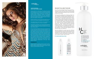 䌀漀爀爀攀挀琀 猀瀀氀椀琀 攀渀搀猀Ⰰ 挀漀渀琀爀漀氀 昀爀椀稀稀礀 栀愀椀爀Ⰰ 爀攀挀漀瘀攀爀 愀渀搀 渀漀甀爀椀猀栀 
搀爀礀⼀搀愀洀愀最攀搀 栀愀椀爀Ⰰ 挀漀氀漀爀 琀椀渀琀攀搀 栀愀椀爀Ⰰ 挀栀攀洀椀挀愀氀氀礀 瀀爀漀挀攀猀猀攀搀 
栀愀椀爀 愀渀搀 搀愀洀愀最攀搀 栀愀椀爀 昀爀漀洀 栀攀愀琀 猀琀礀氀椀渀最⸀ 吀栀椀猀 甀渀椀焀甀攀 氀椀焀甀椀搀 
洀愀猀焀甀攀 昀漀爀洀甀氀愀 挀愀爀攀昀甀氀氀礀 渀漀甀爀椀猀栀攀猀 愀渀搀 洀漀椀猀琀甀爀椀稀攀猀 栀愀椀爀 
瀀爀漀瘀椀搀椀渀最 椀渀琀攀渀猀攀 挀漀渀搀椀琀椀漀渀椀渀最Ⰰ 栀礀搀爀愀琀椀漀渀 愀渀搀 搀攀琀愀渀最氀椀渀最 
眀栀椀氀攀 洀愀砀椀洀椀稀椀渀最 猀洀漀漀琀栀渀攀猀猀 愀渀搀 猀栀椀渀攀⸀ 䴀愀渀愀最攀愀戀氀攀Ⰰ 
栀攀愀氀琀栀礀 愀渀搀 猀琀爀漀渀最 栀愀椀爀 眀椀琀栀 䔀瘀氀漀最椀攀猀 氀甀砀甀爀礀 琀爀椀漀ⴀ戀氀攀渀搀 挀漀洀ⴀ
瀀氀瀀氀攀砀 漀昀 瀀甀爀攀 渀愀琀甀爀愀氀 攀砀琀爀愀挀琀猀Ⰰ 攀猀猀攀渀琀椀愀氀 渀甀琀爀椀攀渀琀猀Ⰰ 瘀椀琀愀洀椀渀猀Ⰰ 
渀愀琀甀爀愀氀 漀椀氀猀Ⰰ 瀀爀漀琀攀椀渀猀Ⰰ 愀渀搀 挀攀爀愀洀椀搀攀猀⸀
倀攀爀昀攀挀琀氀礀 戀氀攀渀搀攀搀 琀漀 渀漀甀爀椀猀栀 愀氀氀 栀愀椀爀 琀礀瀀攀猀 攀û攀挀琀椀瘀攀氀礀⸀ 䰀攀愀瘀ⴀ
椀渀最 礀漀甀爀 栀愀椀爀 椀渀挀爀攀搀椀戀氀礀 洀愀渀愀最攀愀戀氀攀 渀漀甀爀椀猀栀攀搀 愀渀搀 猀漀昀琀⸀ 
吀栀椀猀 甀渀椀焀甀攀 昀漀爀洀甀氀愀 挀愀渀 戀攀 甀猀攀搀 愀猀 愀 栀愀椀爀 挀漀渀搀椀琀椀漀渀攀爀Ⰰ 愀猀 愀 
栀愀椀爀ⴀ栀礀搀爀愀琀椀渀最 洀愀猀焀甀攀 漀爀 愀猀 愀 氀攀愀瘀攀 椀渀 挀漀渀搀椀琀椀漀渀攀爀⸀
嘀椀琀愀氀 渀甀琀爀椀攀渀琀猀 愀渀搀 瀀爀漀琀攀椀渀猀Ⰰ 琀栀椀猀 渀漀甀爀椀猀栀椀渀最 氀椀焀甀椀搀 洀愀猀焀甀攀 ☀ 
挀漀渀搀椀琀椀漀渀攀爀 爀攀瀀氀攀渀椀猀栀攀猀 洀漀椀猀琀甀爀攀 愀渀搀 栀攀氀瀀猀 爀攀瀀攀氀 昀爀椀稀稀⸀ 䌀爀攀ⴀ
愀琀攀猀 愀 戀愀爀爀椀攀爀 琀漀 栀攀氀瀀 猀攀愀氀 椀渀 攀猀猀攀渀琀椀愀氀 栀礀搀爀愀琀椀漀渀 愀渀搀 氀漀挀欀漀甀琀 
猀琀礀氀攀ⴀ爀甀椀渀椀渀最 洀漀椀猀琀甀爀攀⸀
圀攀 挀愀渀 愀猀猀甀爀攀 琀栀愀琀 ᰠ䔀瘀氀漀最椀攀猀 渀愀琀甀爀愀氀猀 栀愀椀爀 挀愀爀攀 瀀爀漀搀甀挀琀 氀椀渀攀ᴠ⸀ 
椀琀 椀猀 漀渀攀 漀昀 琀栀攀 戀攀猀琀 栀愀椀爀ⴀ挀愀爀攀 愀渀搀 戀攀愀甀琀礀 瀀爀漀搀甀挀琀猀 椀渀 琀栀攀 
洀愀爀欀攀琀 愀琀 瀀爀攀猀攀渀琀⸀ 䄀氀氀 漀甀爀 昀漀爀洀甀氀愀猀 愀爀攀 䄀氀漀攀 嘀攀爀愀 樀甀椀挀攀 愀猀 琀栀攀 
戀愀猀攀 椀渀最爀攀搀椀攀渀琀 愀氀漀渀最 眀椀琀栀 瀀甀爀椀ǻ攀搀 眀愀琀攀爀Ⰰ 栀礀搀爀漀氀礀稀攀搀 漀椀氀猀Ⰰ 
瀀氀愀渀琀猀 攀砀琀爀愀挀琀猀 愀渀搀 瀀漀眀搀攀爀 椀渀最爀攀搀椀攀渀琀猀⸀ 䄀昀琀攀爀 瀀爀漀搀甀挀琀 戀愀猀攀 
栀愀猀 戀攀攀渀 挀愀爀攀昀甀氀氀礀 洀椀砀攀搀Ⰰ 洀漀爀攀 猀甀戀氀椀洀攀 椀渀最爀攀搀椀攀渀琀猀 椀渀 琀栀攀椀爀 
瀀甀爀攀猀琀 渀愀琀甀爀愀氀 猀琀愀琀攀 愀爀攀 愀搀搀攀搀 琀漀 琀栀攀 瀀爀漀搀甀挀琀 戀愀猀攀 戀氀攀渀搀Ⰰ 
琀栀琀栀愀琀 椀猀 眀栀礀 漀甀爀 瀀爀漀搀甀挀琀猀 愀爀攀 栀椀最栀氀礀 渀愀琀甀爀愀氀 愀渀搀 挀漀渀挀攀渀琀爀愀琀攀搀 
甀渀氀椀欀攀 愀渀礀 漀琀栀攀爀 瀀爀漀搀甀挀琀 椀渀 琀栀攀 洀愀爀欀攀琀 琀漀搀愀礀Ⰰ 䤀琀ᤠ猀 琀栀攀 洀愀最椀挀 
漀昀 漀甀爀 甀渀椀焀甀攀 琀爀椀漀 戀氀攀渀搀 挀漀洀瀀氀攀砀 瀀爀漀挀攀猀猀⸀ 䤀渀最爀攀搀椀攀渀琀猀 椀渀 
琀栀爀攀攀 猀琀愀琀攀猀 眀栀攀渀 琀栀攀 ǻ渀愀氀 瀀爀漀搀甀挀琀 椀猀 戀漀琀琀氀攀搀 愀渀搀 瀀愀挀欀攀搀Ⰰ 
戀攀猀椀搀攀猀 琀栀愀琀 愀氀氀 漀甀爀 戀氀攀渀搀猀 愀爀攀 㤀㘀─ 挀漀氀漀爀 爀攀琀攀渀琀椀漀渀 ጠ 匀甀氀ⴀ
昀愀琀攀ⴀ昀爀攀攀 簀 匀愀氀琀ⴀ昀爀攀攀 ጠ 䜀氀甀琀攀渀ⴀ昀爀攀攀 簀 倀愀爀愀戀攀渀ⴀ昀爀攀攀 ጠ 倀栀琀栀愀氀ⴀ
愀琀攀ⴀ昀爀攀攀 簀 倀䄀䈀䄀ⴀ昀爀攀攀 ጠ䈀椀漀搀攀最爀愀搀愀戀氀攀 ጠ ㄀　　─ 瘀攀最愀渀 ጠ 一攀瘀攀爀
琀攀猀琀攀搀 漀渀 愀渀椀洀愀氀猀⸀
䤀一䜀刀䔀䐀䤀䔀一吀匀
䈀愀爀戀愀爀礀 䘀椀最 匀攀攀搀 伀椀氀Ⰰ 匀愀ӻ漀眀攀爀 匀攀攀搀 伀椀氀Ⰰ 䄀爀最愀渀 伀椀氀Ⰰ 倀漀洀攀ⴀ
最爀愀渀愀琀攀 匀攀攀搀 伀椀氀Ⰰ 圀栀攀愀琀 倀爀漀琀攀椀渀Ⰰ 䄀瘀漀挀愀搀漀 伀椀氀Ⰰ 䄀氀漀攀 嘀攀爀愀 
䬀攀爀愀琀椀渀Ⰰ 倀愀渀琀栀攀渀漀氀Ⰰ 䈀甀爀搀漀挀欀 刀漀漀琀 䔀砀琀爀愀挀琀猀Ⰰ 儀甀椀渀漀愀Ⰰ 䠀漀渀攀礀Ⰰ 
嘀椀琀愀洀椀渀 䔀Ⰰ 䄀氀洀漀渀搀 倀爀漀琀攀椀渀Ⰰ 刀椀挀攀 倀爀漀琀攀椀渀⸀
䈀䔀䌀䄀唀匀䔀 䤀吀ᤠ匀 䄀䰀䰀 䄀䈀伀唀吀 夀伀唀刀 䠀䄀䤀刀
吀栀椀猀 甀渀椀焀甀攀 渀愀琀甀爀愀氀 椀渀最爀攀搀椀攀渀琀猀 戀氀攀渀搀 搀攀氀椀瘀攀爀猀 攀猀猀攀渀琀椀愀氀 渀甀ⴀ
琀爀椀攀渀琀猀 琀漀 琀栀攀 栀愀椀爀ᤠ猀 椀渀琀攀爀椀漀爀 挀漀爀琀攀砀Ⰰ 渀漀甀爀椀猀栀椀渀最 琀漀 栀攀氀瀀 
猀琀爀攀渀最琀栀攀渀 猀琀爀愀渀搀猀⸀ 䘀椀氀氀猀 椀渀 最愀瀀猀 愀渀搀 琀攀愀爀猀 椀渀 琀栀攀 搀愀洀愀最攀搀 
挀甀琀椀挀氀攀Ⰰ 爀攀挀漀渀猀琀爀甀挀琀椀渀最 琀栀椀猀 瀀爀漀琀攀挀琀椀瘀攀 氀愀礀攀爀 琀漀 攀渀猀甀爀攀 琀栀愀琀 
渀甀琀爀椀攀渀琀猀 搀漀 渀漀琀 攀猀挀愀瀀攀⸀
刀攀戀甀椀氀搀猀 戀爀漀欀攀渀 搀椀猀甀氀ǻ搀攀 戀漀渀搀猀 ⴀ 刀攀愀氀椀最渀猀 愀渀搀 猀攀愀氀猀 挀甀琀椀ⴀ
挀氀攀猀 ⴀ 刀攀瀀愀椀爀 愀渀搀 猀琀爀攀渀最琀栀攀渀 戀爀漀欀攀渀 搀椀猀甀氀ǻ搀攀 戀漀渀搀猀 ⴀ 䤀渀ⴀ
琀攀渀猀攀 渀漀甀爀椀猀栀椀渀最 ⴀ 倀爀漀洀漀琀攀 攀氀愀猀琀椀挀椀琀礀 爀攀最攀渀攀爀愀琀椀漀渀 ⴀ 刀攀栀礀ⴀ
搀爀愀琀攀 戀爀椀琀琀氀攀Ⰰ 挀爀甀渀挀栀礀Ⰰ 搀愀洀愀最攀搀 栀愀椀爀 眀椀琀栀 洀漀椀猀琀甀爀攀 ⠀栀甀洀攀挀ⴀ
琀愀渀琀猀 椀渀 昀漀爀洀甀氀愀⤀ ⴀ 唀渀椀焀甀攀 猀愀氀漀渀 最爀愀搀攀 昀漀爀洀甀氀愀 ⴀ 䜀攀琀 琀栀攀 
渀攀挀攀猀猀愀爀礀 渀甀琀爀椀攀渀琀猀 爀攀焀甀椀爀攀搀 琀漀 爀攀瀀愀椀爀 礀漀甀爀 栀愀椀爀 愀昀琀攀爀 愀 瀀攀爀洀 
漀爀 漀琀栀攀爀 挀栀攀洀椀挀愀氀 愀最攀渀琀猀 ⴀ 倀爀漀琀攀挀琀椀漀渀 愀渀搀 挀漀渀搀椀琀椀漀渀椀渀最 漀昀 
栀愀椀爀 ⴀ 匀漀昀琀攀爀 愀渀搀 猀洀漀漀琀栀攀爀 栀愀椀爀 ⴀ 匀攀愀氀猀 椀渀 琀栀攀 挀漀氀漀爀 愀渀搀 瀀爀漀ⴀ
琀攀挀琀 礀漀甀爀 栀愀椀爀ᤠ猀 挀甀琀椀挀氀攀 ⴀ 倀攀爀昀攀挀琀 昀漀爀 搀攀琀愀渀最氀椀渀最 愀渀搀 挀漀洀戀ⴀ
椀渀最 ⴀ 倀漀眀攀爀昀甀氀 栀愀椀爀 爀攀瀀愀椀爀 挀漀洀瀀氀攀砀攀猀 ⠀瀀爀漀琀攀椀渀猀 愀渀搀 攀砀漀琀椀挀 
渀愀琀甀爀愀氀 漀椀氀猀⤀ ⴀ 䠀椀最栀氀礀 渀漀甀爀椀猀栀椀渀最Ⰰ 栀攀愀氀椀渀最 愀渀搀 氀甀戀爀椀挀愀琀椀渀最 
瀀爀攀洀椀甀洀 渀愀琀甀爀愀氀 伀椀氀猀 ⴀ 匀愀昀攀 昀漀爀 甀猀攀 漀渀 渀愀琀甀爀愀氀 漀爀 挀漀氀ⴀ
漀爀ⴀ琀爀攀愀琀攀搀 栀愀椀爀 愀渀搀 昀漀爀 甀猀攀 漀渀 栀椀最栀氀椀最栀琀猀 ☀ 氀漀眀氀椀最栀琀猀 ⴀ 㐀 琀漀 㘀 
洀漀渀琀栀 猀甀瀀瀀氀礀 琀爀攀愀琀洀攀渀琀Ⰰ 㜀　　洀氀ⴀ㈀㌀⸀㘀漀稀 ⠀䴀愀礀 嘀愀爀礀 搀攀瀀攀渀搀
椀渀最 漀渀 瀀爀漀搀甀挀琀 唀猀愀最攀⤀ ⴀ 䌀愀爀攀昀甀氀氀礀 戀氀攀渀搀攀搀 琀漀 琀爀攀愀琀 愀氀氀 栀愀椀爀 
琀礀瀀攀猀 攀û攀挀琀椀瘀攀氀礀 ⴀ 䘀椀渀攀猀琀 愀渀搀 攀砀漀琀椀挀 椀渀最爀攀搀椀攀渀琀猀 甀猀攀搀 愀琀 
氀攀瘀攀氀猀 琀栀愀琀 爀攀愀氀氀礀 洀愀欀攀 愀 搀椀û攀爀攀渀挀攀⸀
匀攀愀氀猀 愀渀搀 爀攀椀渀昀漀爀挀攀猀 琀栀攀 挀甀琀椀挀氀攀 氀愀礀攀爀 眀椀琀栀 愀 搀攀昀攀渀猀椀瘀攀 
猀栀椀攀氀搀 琀栀愀琀 猀琀爀攀渀最琀栀攀渀猀 琀栀攀 猀琀爀愀渀搀 眀栀椀氀攀 椀渀昀甀猀椀渀最 栀愀椀爀 眀椀琀栀 
瘀椀琀愀氀 愀渀琀椀漀砀椀搀愀渀琀猀 愀渀搀 渀甀琀爀椀攀渀琀猀 琀漀 栀攀氀瀀 瀀爀攀瘀攀渀琀 昀爀攀攀 爀愀搀椀挀愀氀 
瀀攀渀攀琀爀愀琀椀漀渀 愀渀搀 漀琀栀攀爀 搀愀洀愀最攀 昀爀漀洀 漀挀挀甀爀爀椀渀最⸀ 䰀攀愀瘀攀猀 
猀琀爀愀渀搀猀 昀甀氀氀礀 爀攀猀琀漀爀攀搀 琀漀 琀栀攀椀爀 栀攀愀氀琀栀礀Ⰰ 瀀爀攀ⴀ搀愀洀愀最攀搀 猀琀愀琀攀⸀ 
䠀愀椀爀 椀猀 猀琀爀漀渀最攀爀Ⰰ 猀洀漀漀琀栀攀爀Ⰰ 猀漀昀琀攀爀 愀渀搀 猀栀椀渀椀攀爀⸀
䰀䤀儀唀䤀䐀 䴀䄀匀儀唀䔀 
刀䤀䌀䠀 䠀䄀䤀刀 䌀伀一䐀䤀吀䤀伀一䔀刀
䤀吀ᤠ匀 䠀䄀䤀刀ⴀ䌀䄀刀䔀 䔀嘀伀䰀唀吀䤀伀一
 