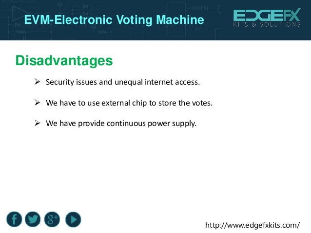 Evm electronic voting machine