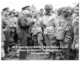 +
Earned Value provides EAC and ETC for large software intensive systems.
Agile provides mechanisms for emergent software development
Why Agile + Earned Value
Management?
Performance–Based Project Management®
, Copyright© Glen B. Alleman, 2002 - 2016
4
Navigation
Communications
Fire Control
Engine Controls
Counter Measures
Visualization
Flight Controls
 