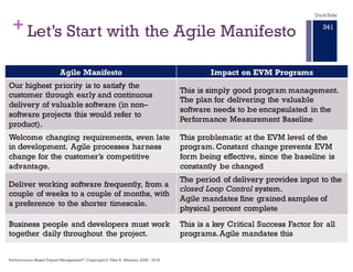 EVM+Agile the darkside | PPT