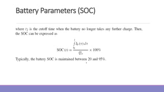 Battery Parameters (SOC)
 