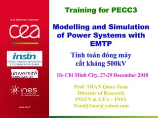 Prof. TRAN Quoc-Tuan
Director of Research
INSTN & CEA – INES
TranQTuan@yahoo.com
Ho Chi Minh City, 27-29 December 2018
 