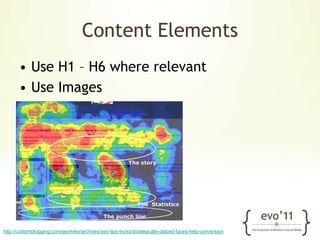 SEO Ranking factors frameworkDiscoveryRelevanceTacticProjects to improveLinking Internal links