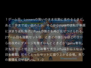 Punk Punk
Punk
2 - 1
 