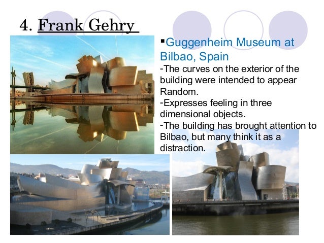 Guggenheim museum bilbao architect image
