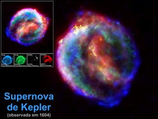 Supernova de Kepler (observada em 1604) 