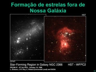 Formação de estrelas fora de Nossa Galáxia 