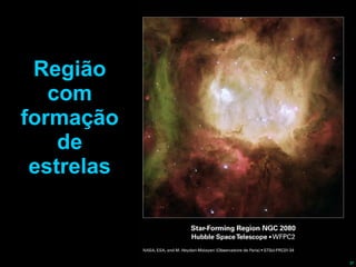 Região com formação de estrelas 