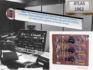 O EDVAC1946O Edvac - É uma clonagem do Eniac sómudou o sistema de armazenamento de dados, trocando o sistema decimal (de 0 a 9) pelo sistema binário (0 ou 1). A mudança possibilitou a criação dos bits de informação.